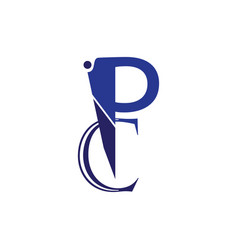 Pc Letter Logo