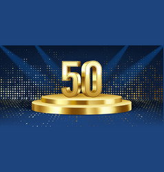 50th Year Anniversary Background