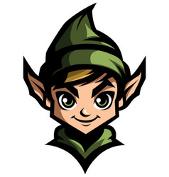 Elf Portrait Mascot