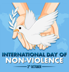 International Day Of Non Violence Poster