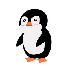 Penguin Bird Crying Cartoon