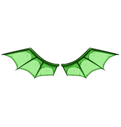 Bat Wings Dragon Cartoon