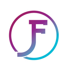 Jf Letter Logo