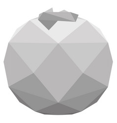 Isolated Low Poly Lulo Fruit