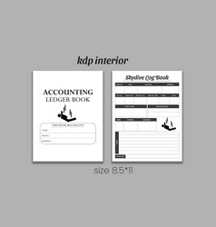 Skydiving Logbook Kdp Interior Template