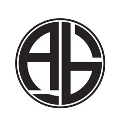 Ab Letter Logo