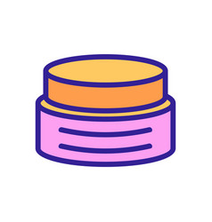 Anti Cellulite Cream Container Icon Outline