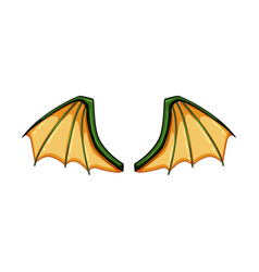 Sign Wings Dragon Cartoon