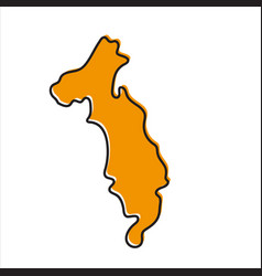 Thimphu District Of Bhutan Map