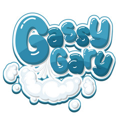 Gassy Gary Logo Text Design