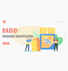 Radio Frequency Identification Landing Page