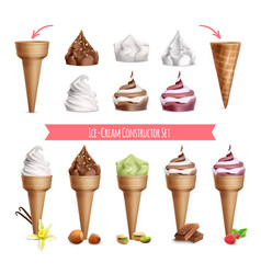 Ice Cream Constructor Set