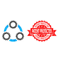 Textured Patent Protected Stamp And Gear Planetary