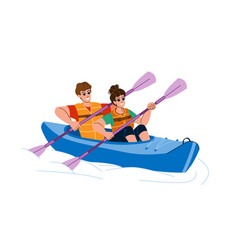 Couple Kayaking