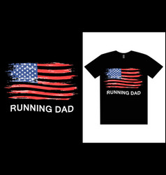 Running Dad T-shirt Design