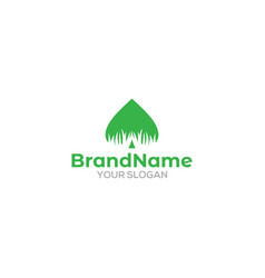 Ace Grass Logo Design