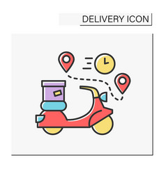 Cargo Delivery Color Icon