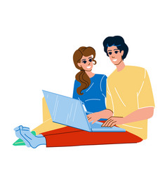 Couple Laptop