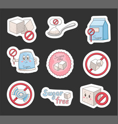 Items And Characters Sugar Free Sticker Bookmark