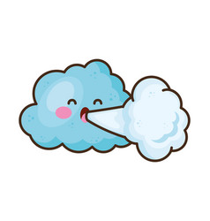 Kawaii Cloud Blowing