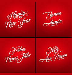 Happy New Year In Multiple Languages