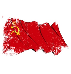 Soviet Union Flag Grunge