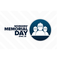 Workers Memorial Day April 28 Template