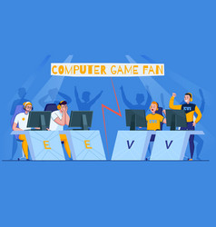 Computer Game Fan Composition