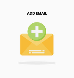 Email Add Flat Icon