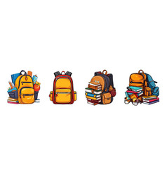 Backbag Sets Student School Bags Colorful