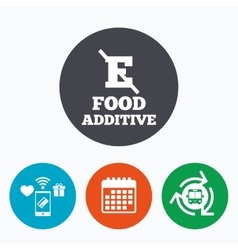 Food Additive Sign Icon Without E Symbol