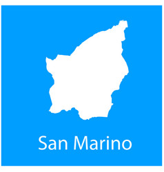 San Marino Map Icon