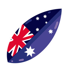 Flat Australian Flag Ball