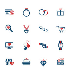 Jewerly Store Icon Set