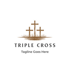 Retro Vintage Jesus Cross Two Thieves Christian