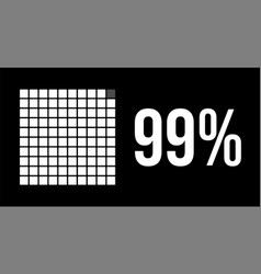 99 Percent Diagram Ninety-nine Percentage