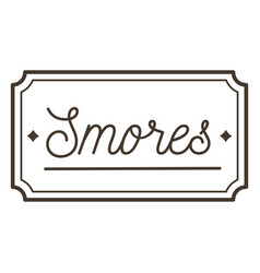 Smores Label Stroke