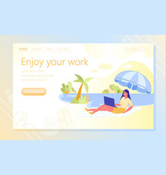 Enjoy Your Work While Spending Time On Beach