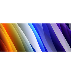 Fluid Color Gradients With Dynamic Wave Line