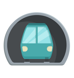 Subway Train Head Icon Cartoon Metro Hub