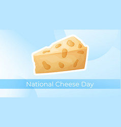 World Holiday National Cheese Day Cartoon