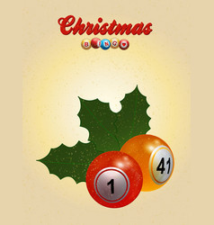 Christmas Bingo With Holly And Text