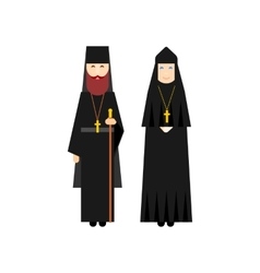 Orthodox Men And Women Monks