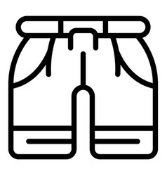 Swimming Shorts Icon Outline Water Sport