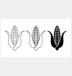 Doodle Corn Clipart Isolated