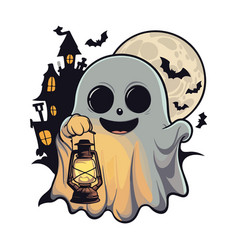 A Cute Horror-themed Sticker