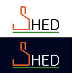 Logo Or Icon Concept For Garden Shed Business