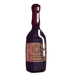 Black Wine Drink Bottle