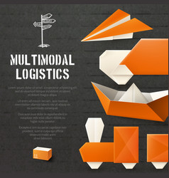 Origami Logistic Background