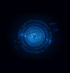 Abstract futuristic background technology sci fi Vector Image